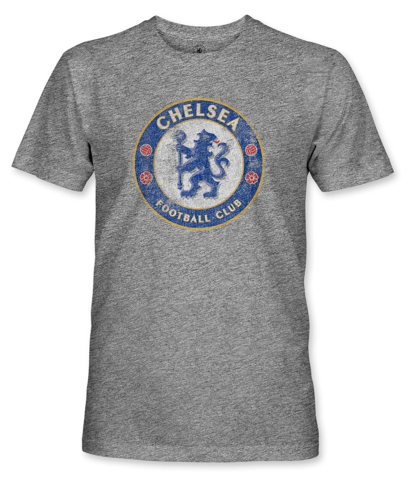 Chelsea FC Color Logo Premium Triblend T-Shirt Grey - 1863FC - New