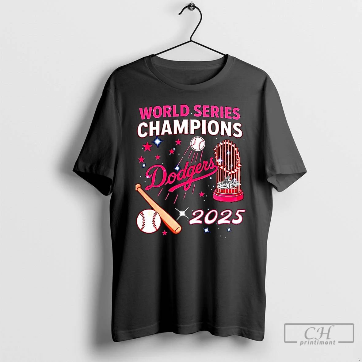 Premium World Series Champions Dodgers 2025 Commemorative Graphic T Shirts