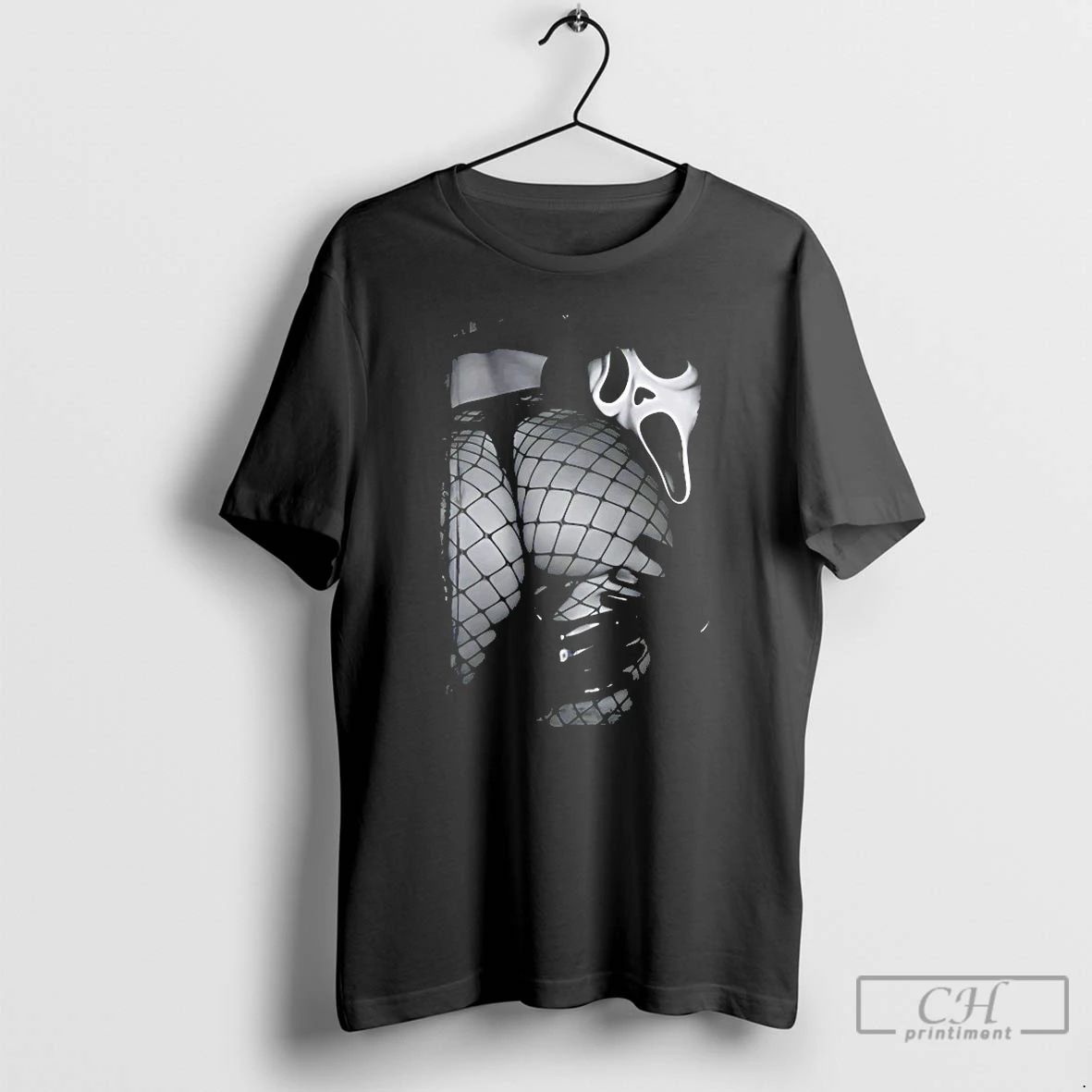 Classic Ghost Face Scream Booty T Shirts