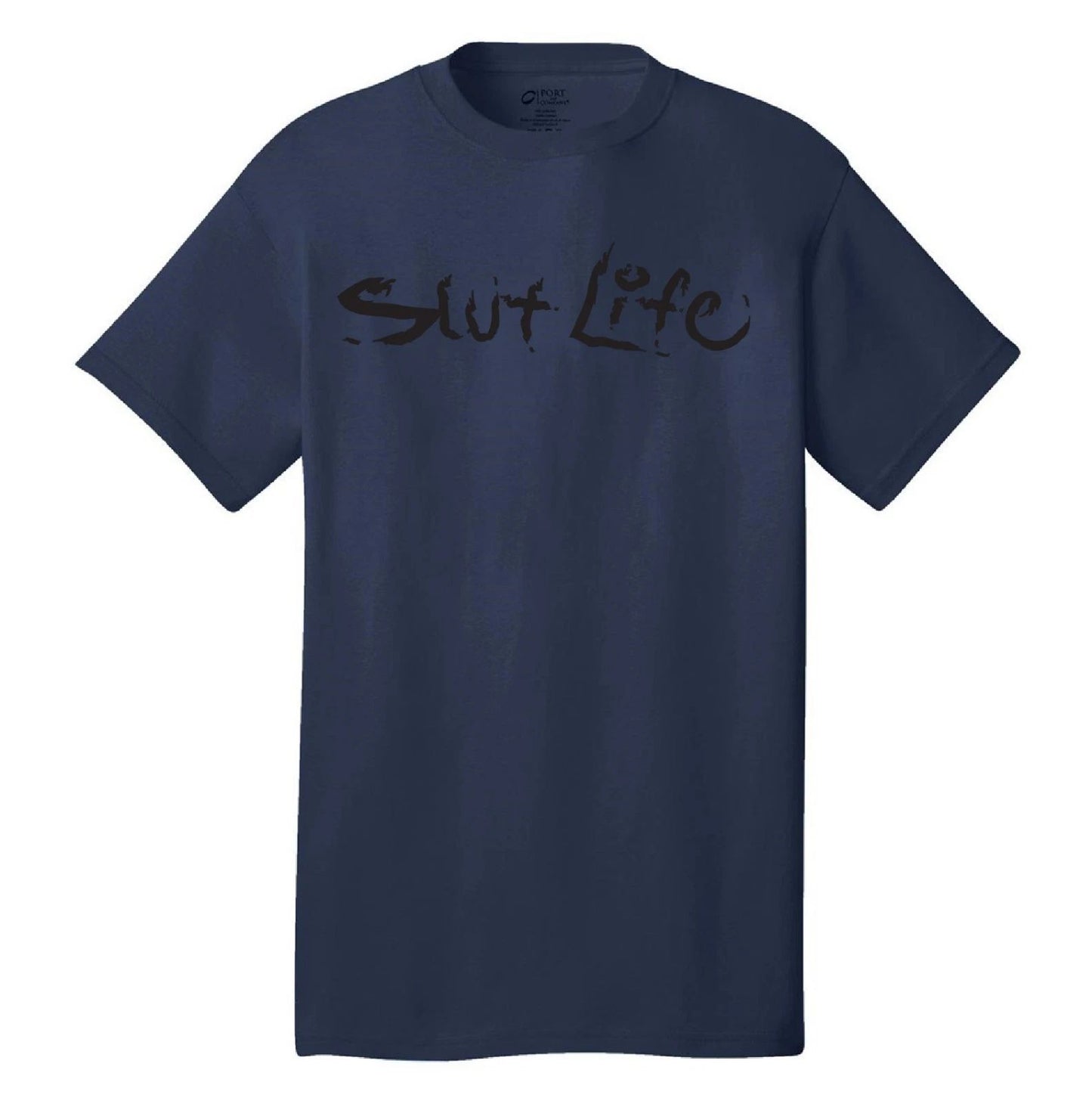 Slut Life T-SHIRT ADULT FUNNY SEX JOKE SALT WATER LOVER SL BEACH SURFING FISHING
