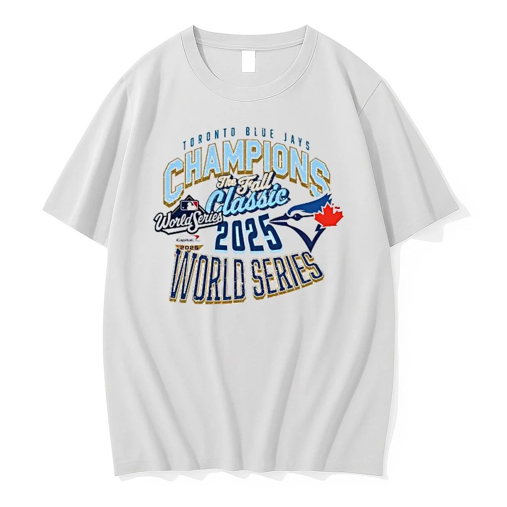 Toronto Blue Jays 2025 World Series Champions The Fall Classic Tshirts Sweater