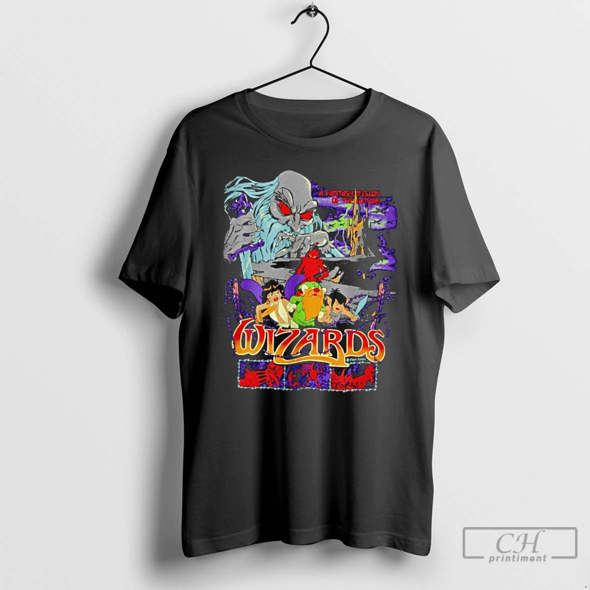 Classic Wizards A Fantasy Vision Of The Future T Shirts
