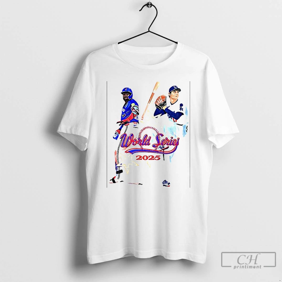 Classic Vladdy Guerrero Jr X Shohei Ohtani 2025 World Series T Shirts