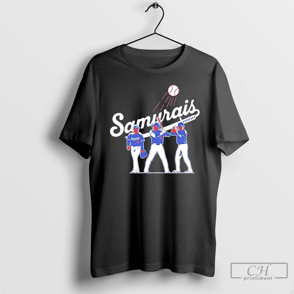 Classic Los Angeles Samurais Parody Logo T Shirts