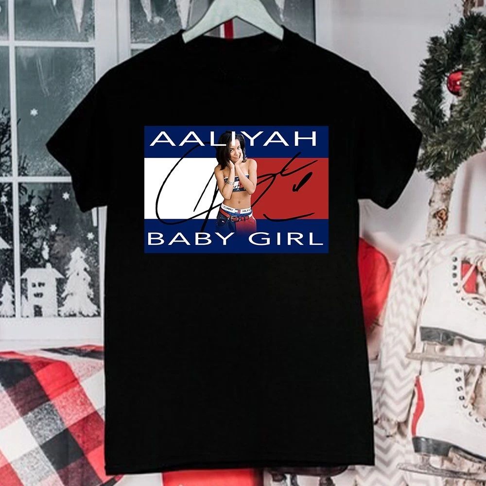 Merry Christmas Aaliyah Gift Funny All Size Tee C59.18