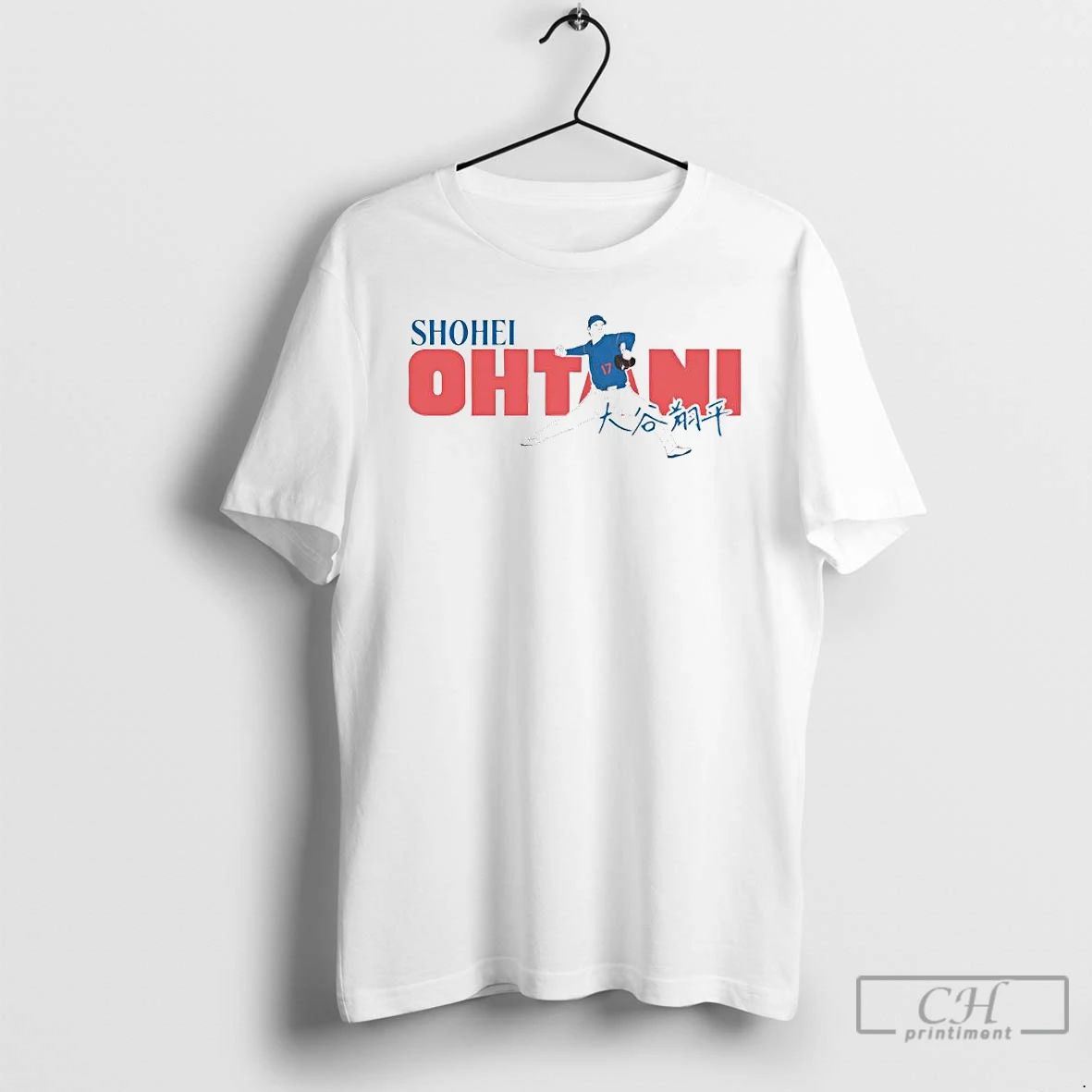 Classic Shohei Ohtani Mlb Los Angeles Dodgers Kanji Signature Ornaments T Shirts