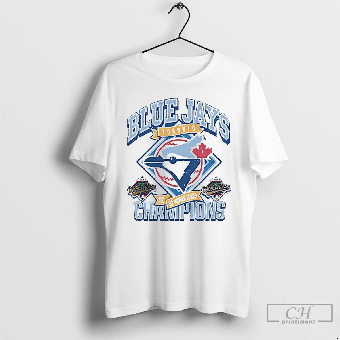 Classic Toronto Blue Jays 92 93 World Series Champions T Shirts