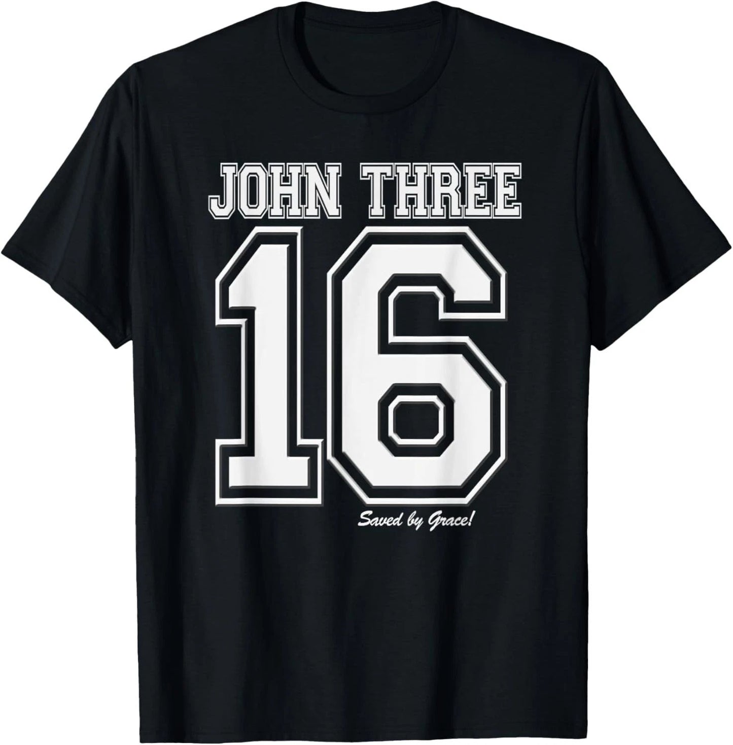 John 3:16 Christian Religious Salvation Gospel Bible T-shirt