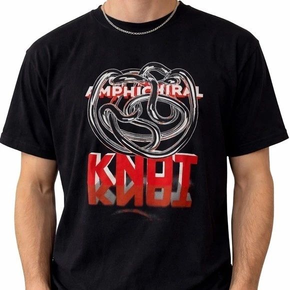 Vsauce Curiosity Box Amphitrite Kraken Graphic Tee Shirt Mens M Black Exclusive