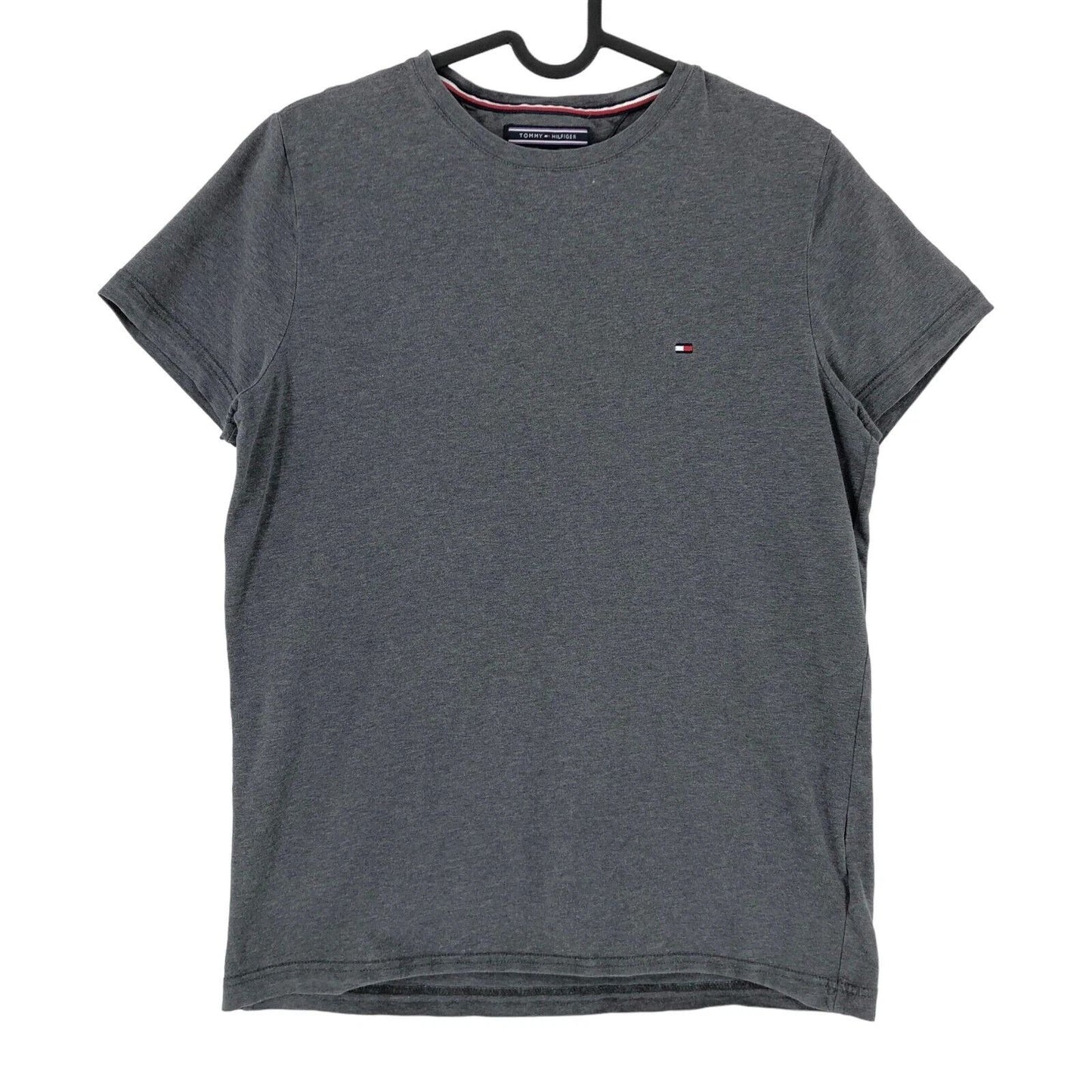 TOMMY HILFIGER Men Round Neck Slim Fit T-Shirt Size M