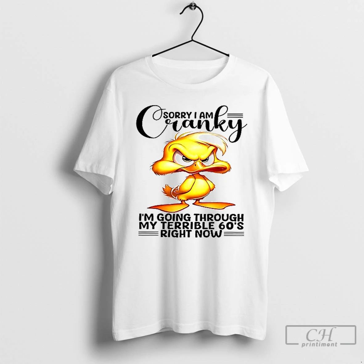 Premium Duck Sorry Im Cranky Im Going Through My Terrible 60s Right Now Ceramic Ceramic