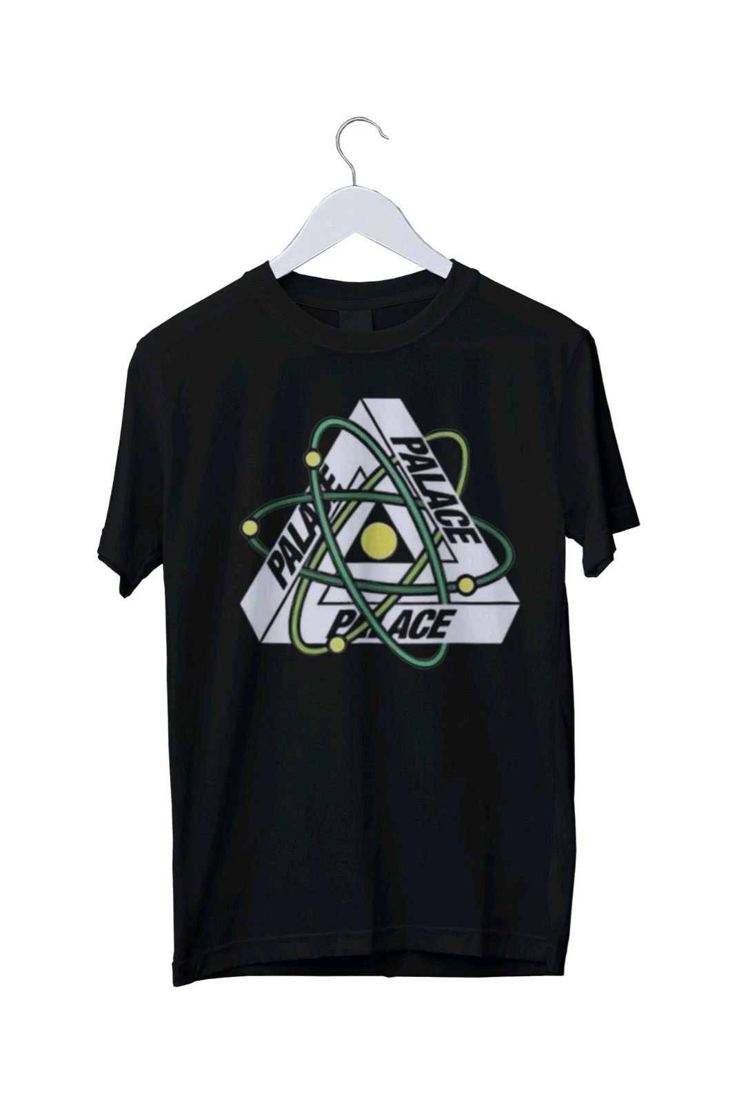 Palacee Tri-Atom Graphic Print T-Shirt Mens Unisex S M L XL 2 3 4 XL
