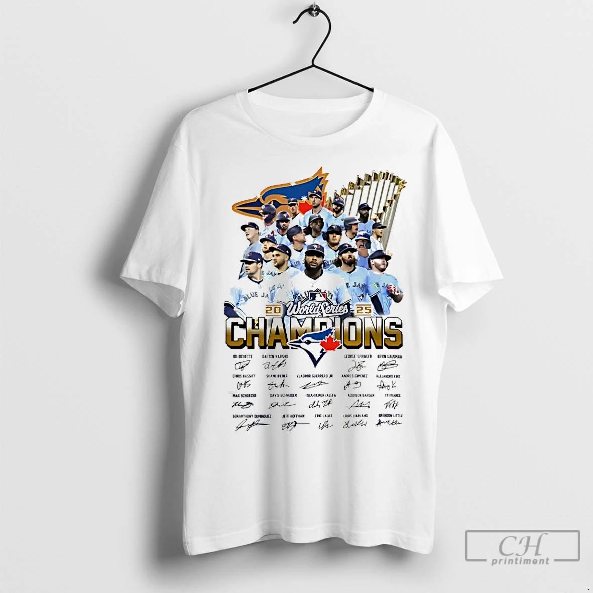 Classic Toronto Blue Jays World Series Champions 2025 All Team Signature Christmas