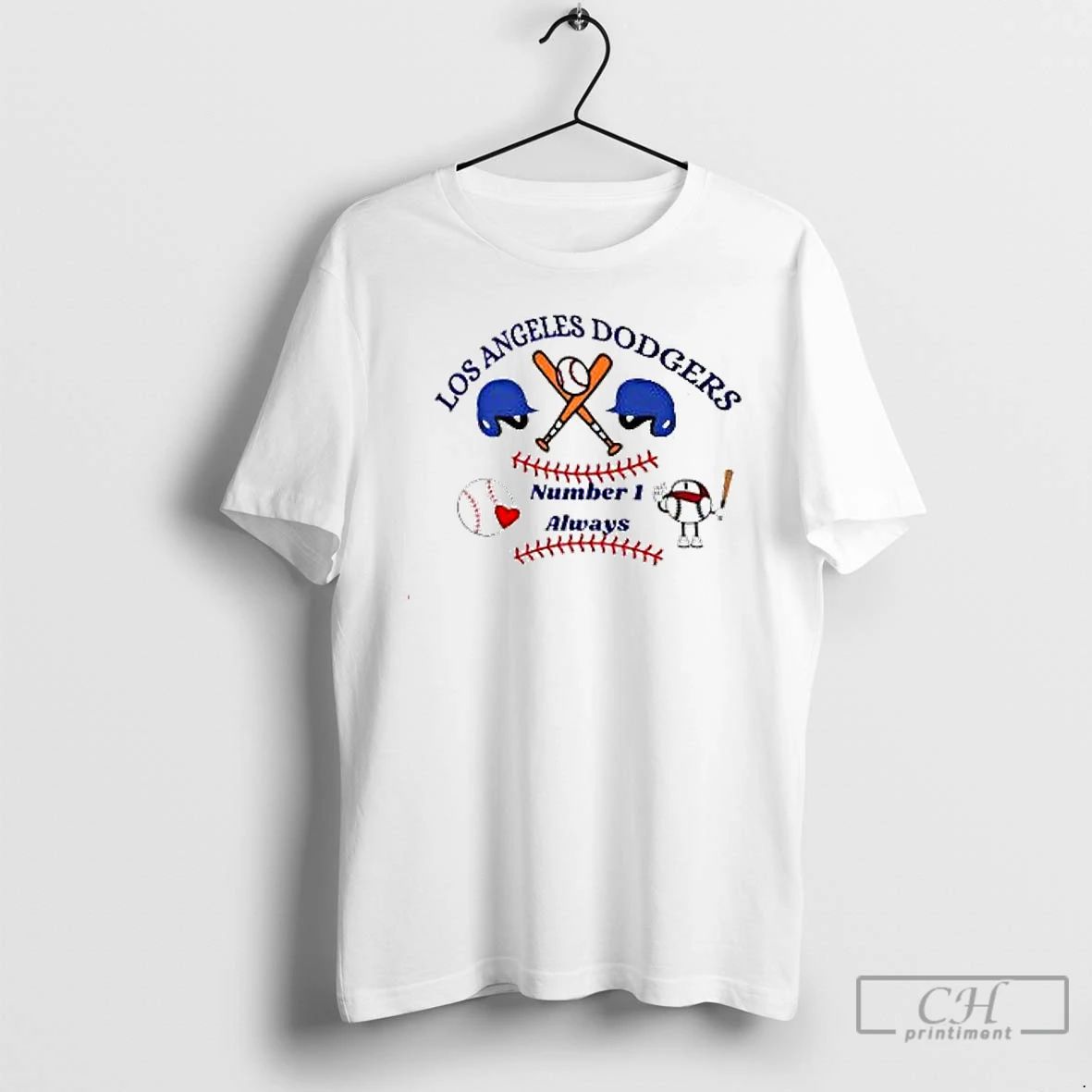 Premium Los Angeles Dodgers Number 1 Always T Shirts