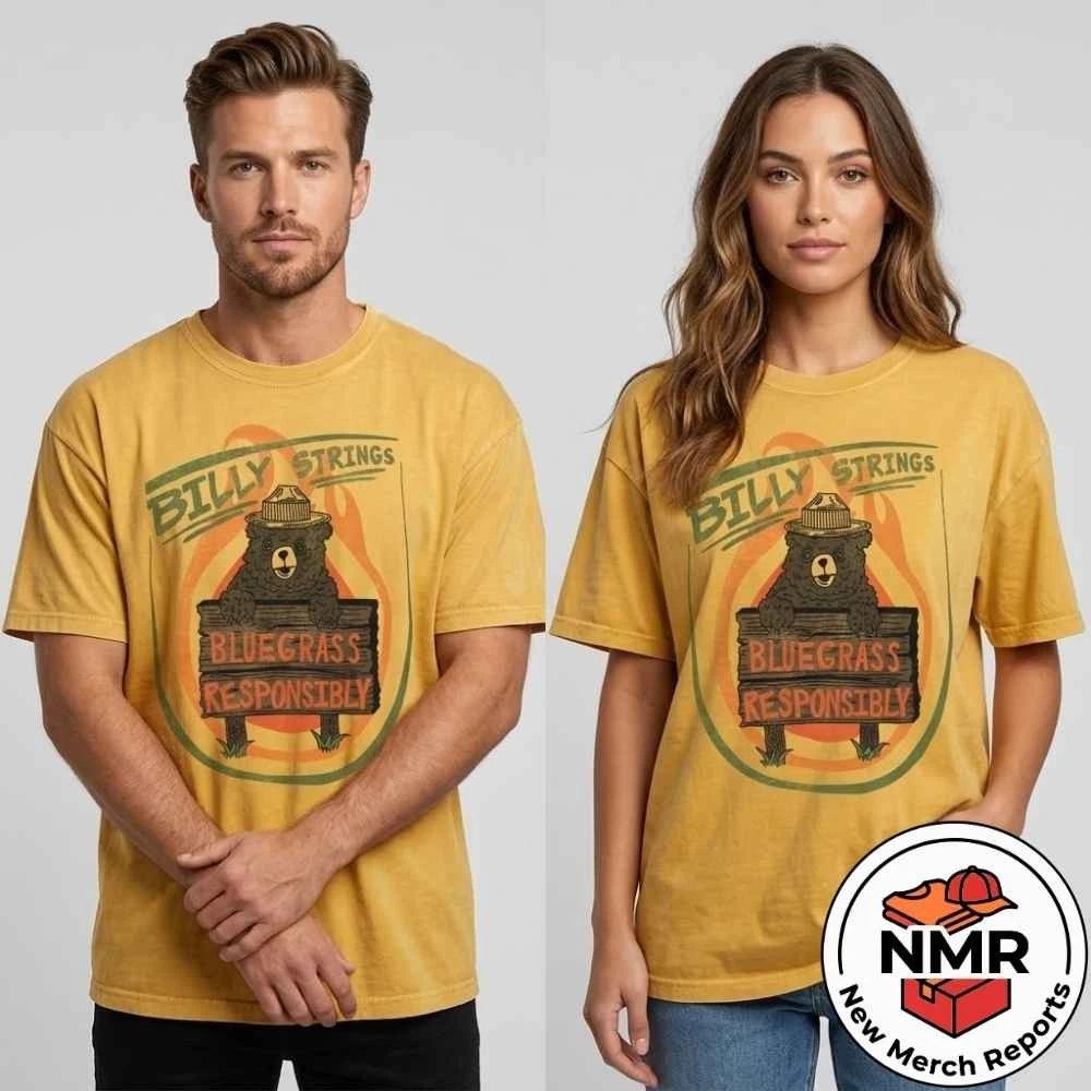 Billy Strings@ Spring Tour 2026 Bluegrass Responsibly Unisex T-Shirt