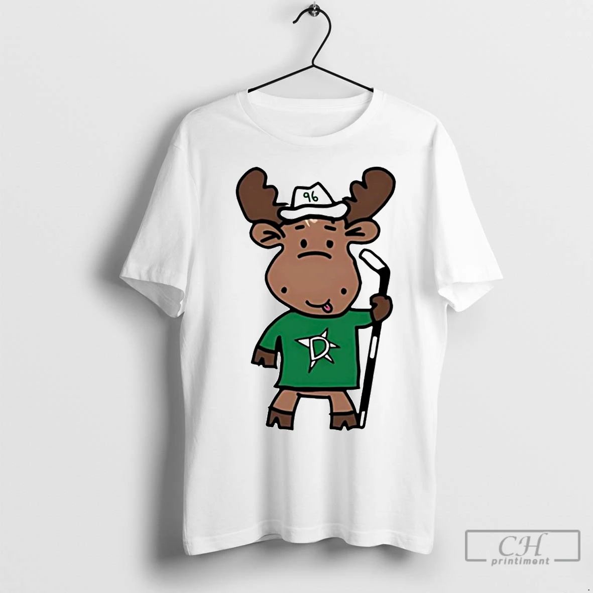 Premium Dallas Stars Mikko Rantanen Doodle Moose