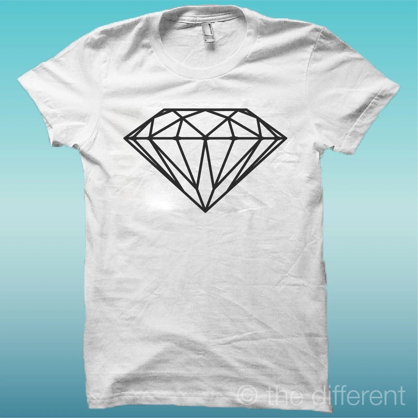 T-shirt Man Diamond Image Diamond Hip Hop Gift Idea Road To Happiness