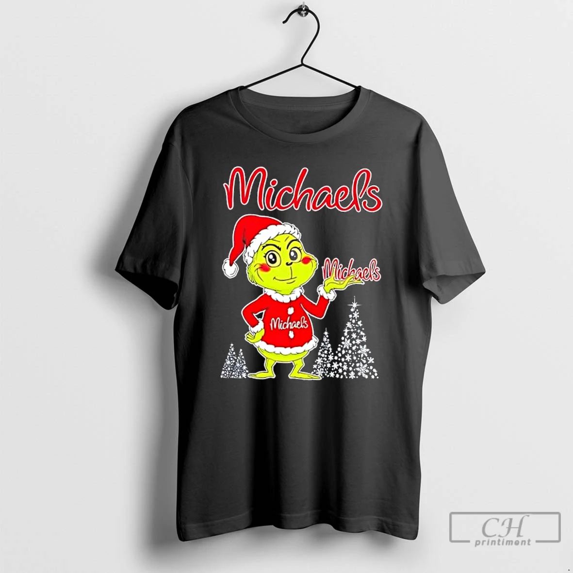 Classic Michaels And Grinchmas Christmas Tree T Shirts
