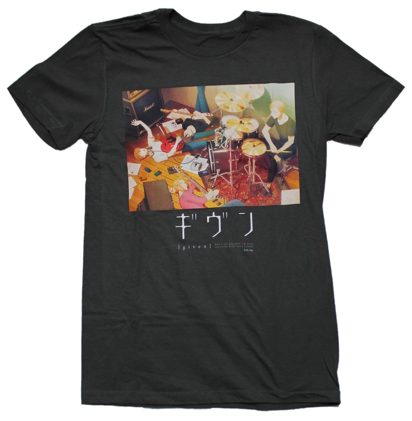 Given Anime New Adult T-Shirt - Key Art Poster Image