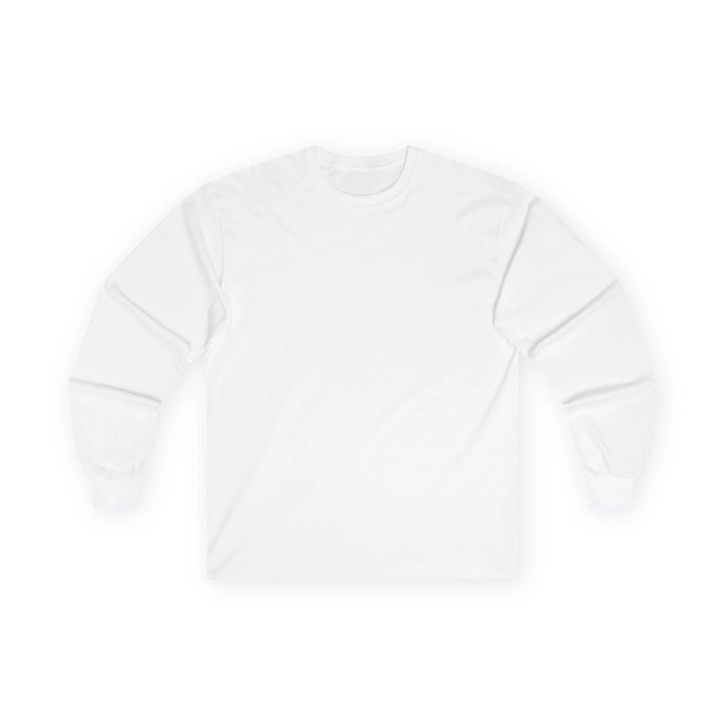 Blue and Gold Dragon Calligraphy Long Sleeve | Asian Myth Illustration