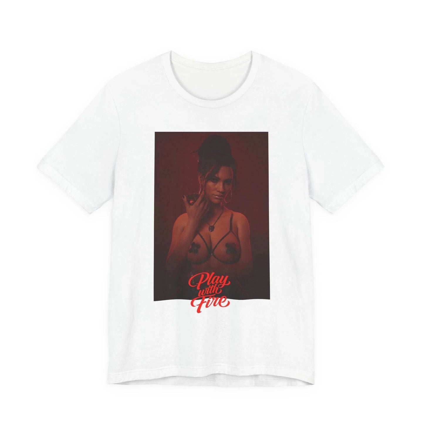 EURO/UK - Men’s & Women’s Cyberpunk Sexy Panam Potrait Print Streetwear Casual