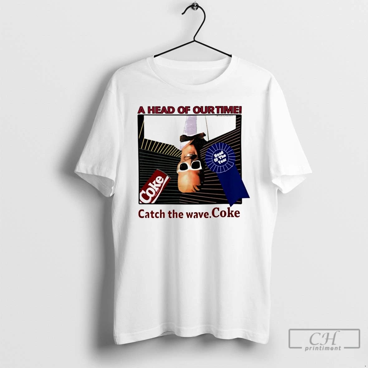 Classic Coke Max Headroom Catch The Wave Coke T Shirts