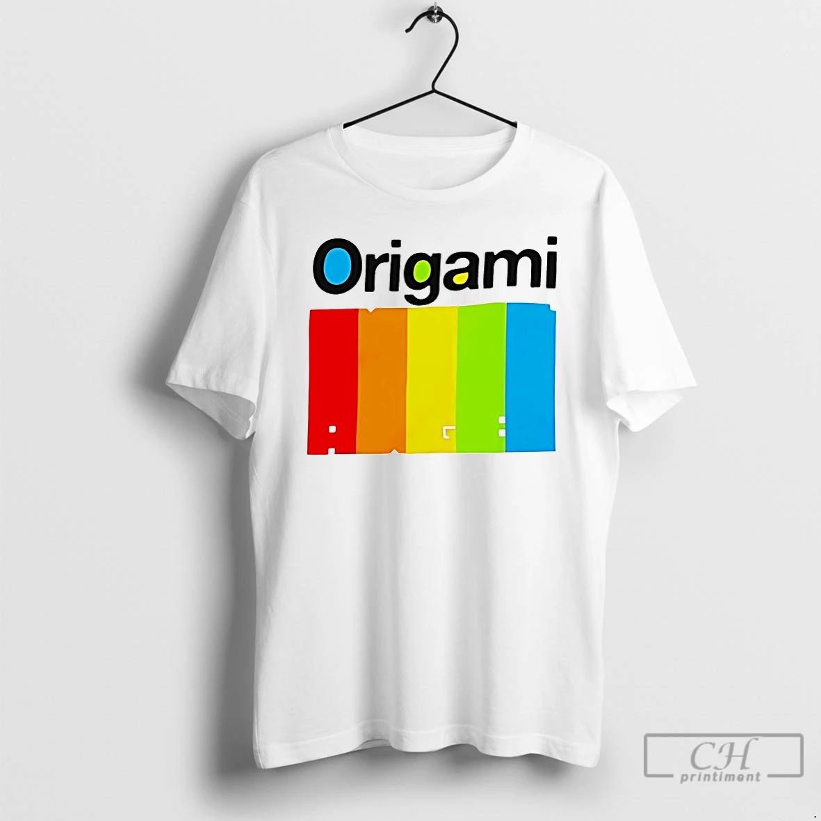 Classic Origami Angel Spectrum Band T Shirts