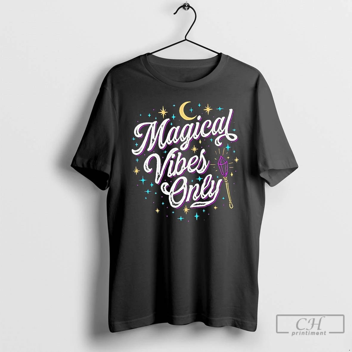 Classic Magical Vibes Only T Shirts Hoodie Longsleeve