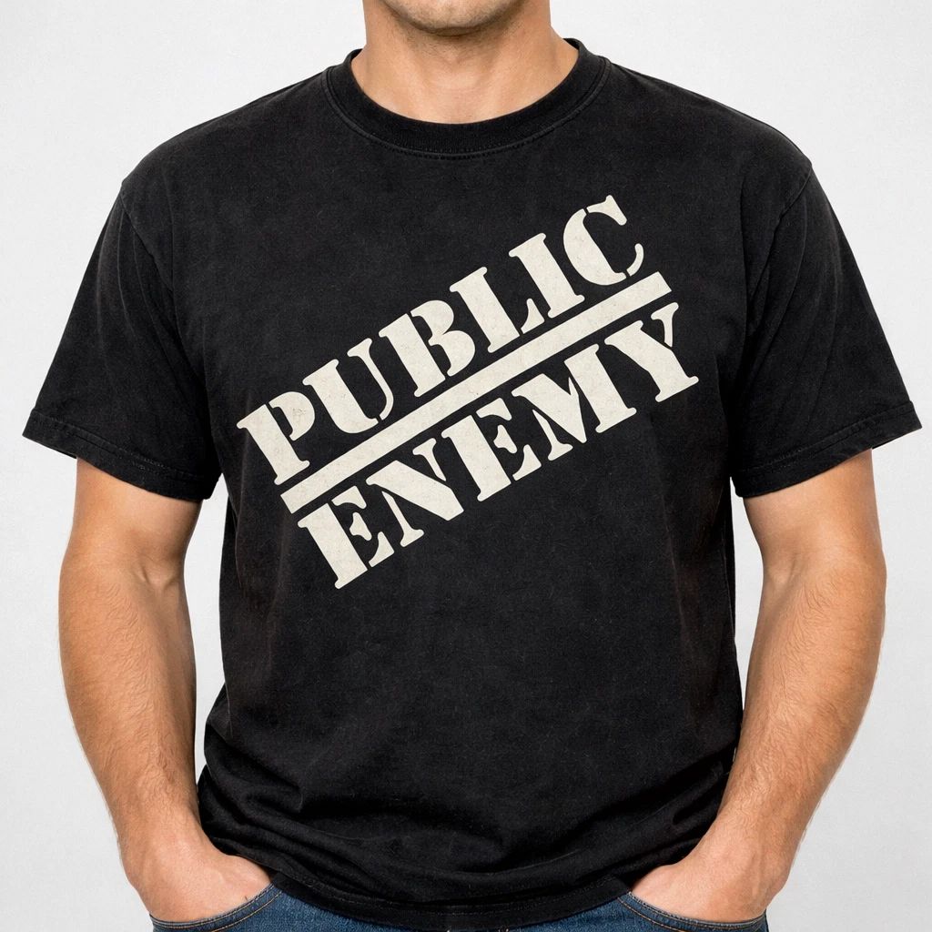 Vintage Washed Black Graphic Tee Unisex Short Sleeve Retro T-Shirt S-3XL