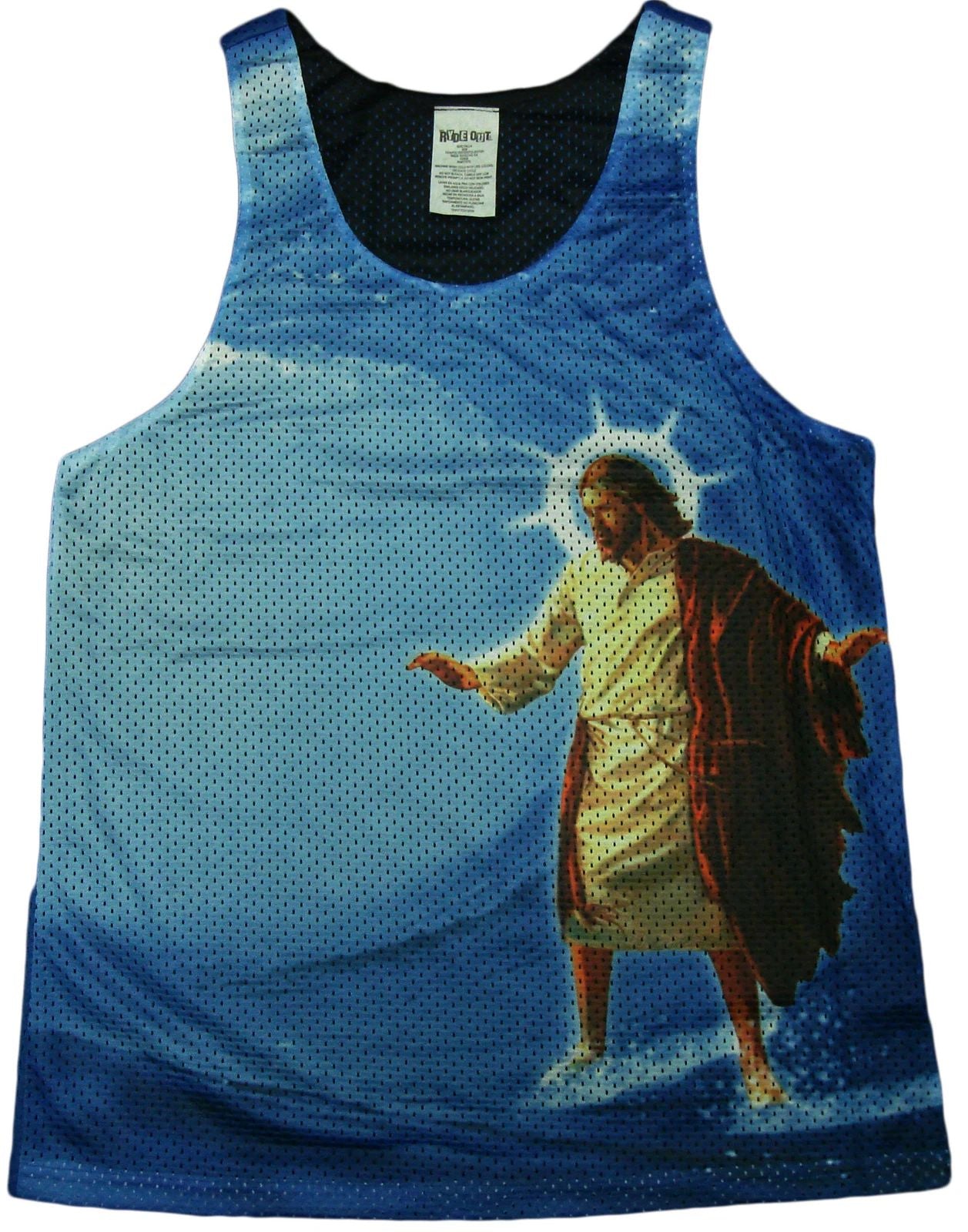 Surfs Up Jesus Tank Top - Christian, Faith Religion, Jesus Christ Tee Gift