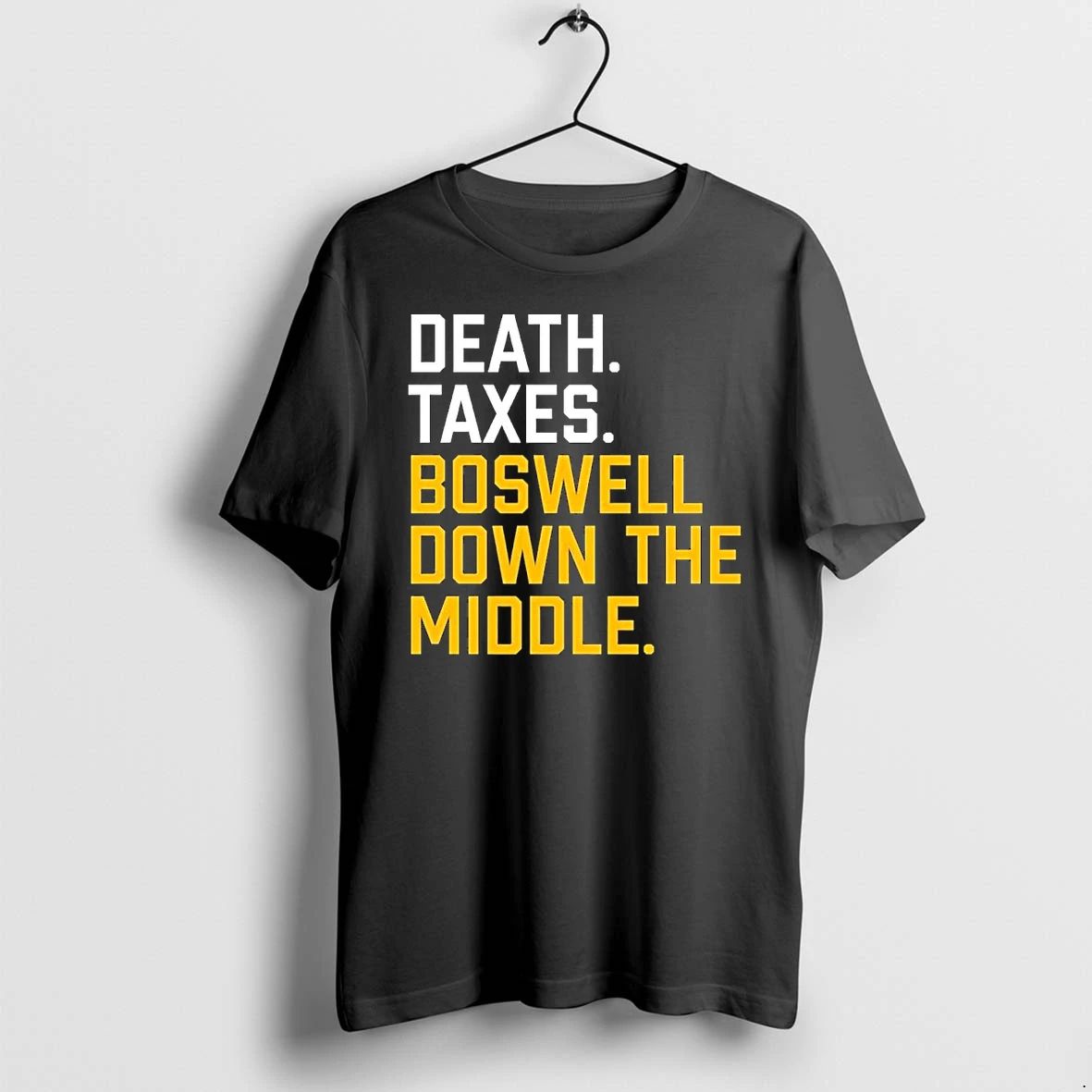 Death Taxes Boswell Down The Middle Tshirts Sweater