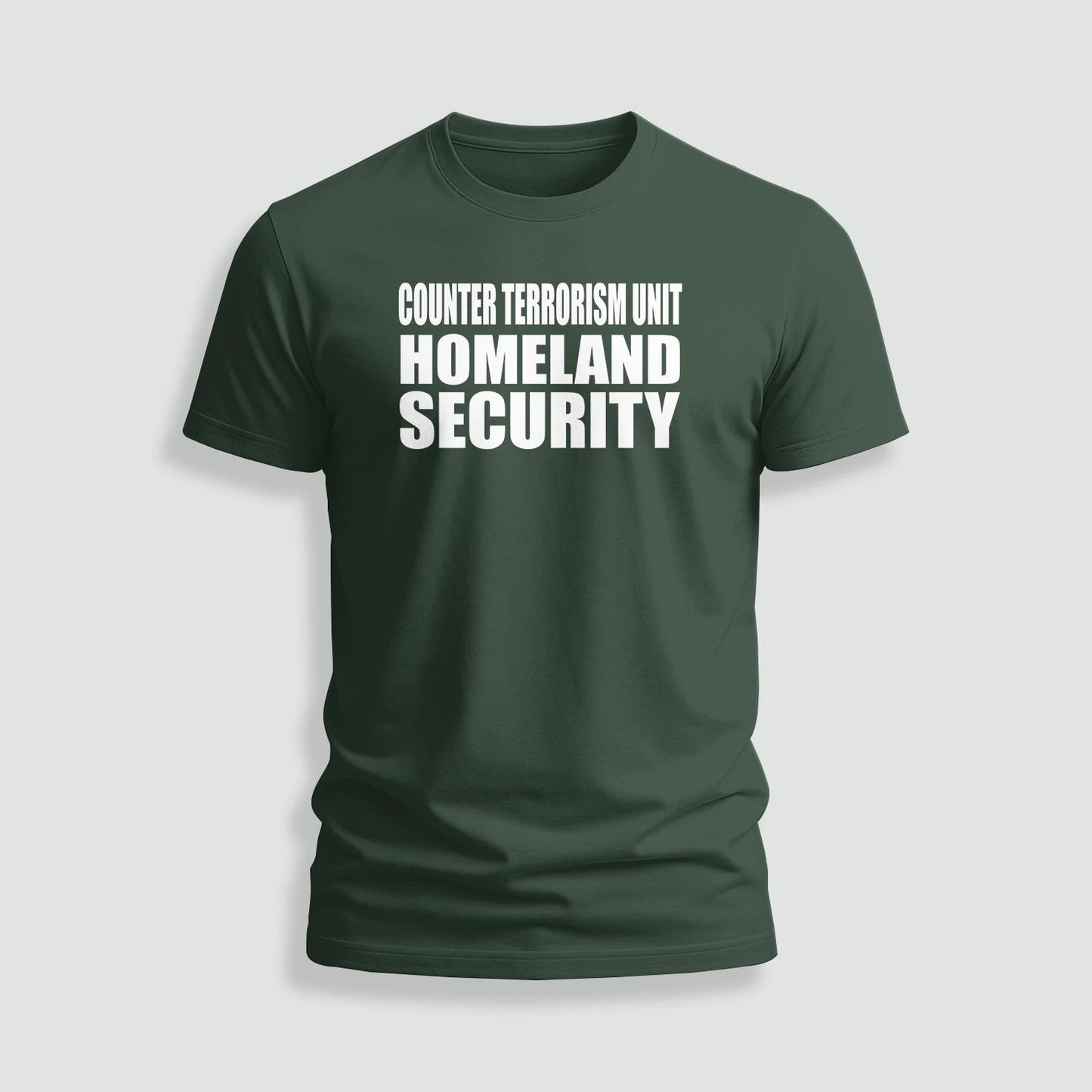 Homeland Security Counter Terrorism logo funny T-Shirt Size S-5XL Made in USA