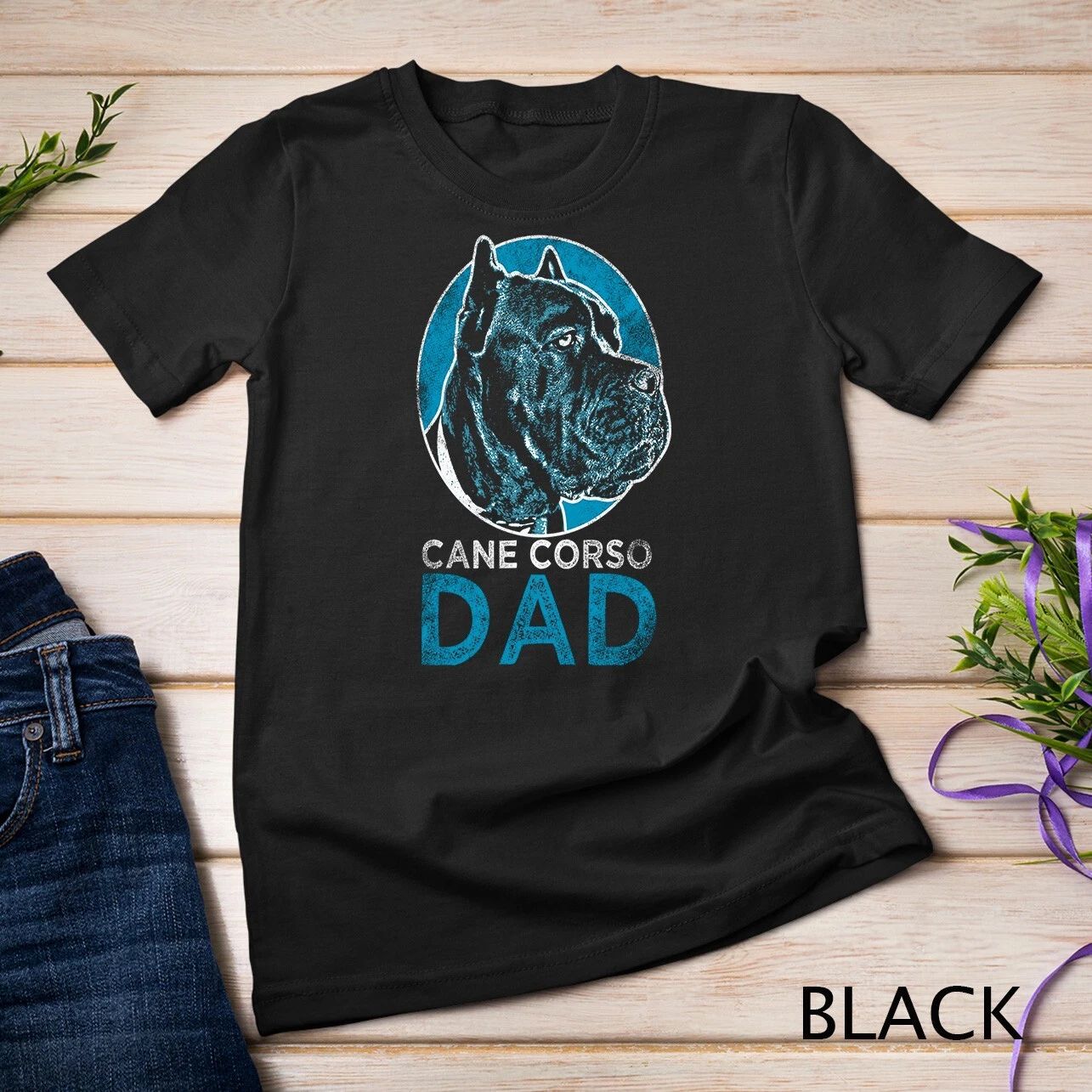 Italian Dog Dad Pet Cane Corso Lover Unisex T-shirt