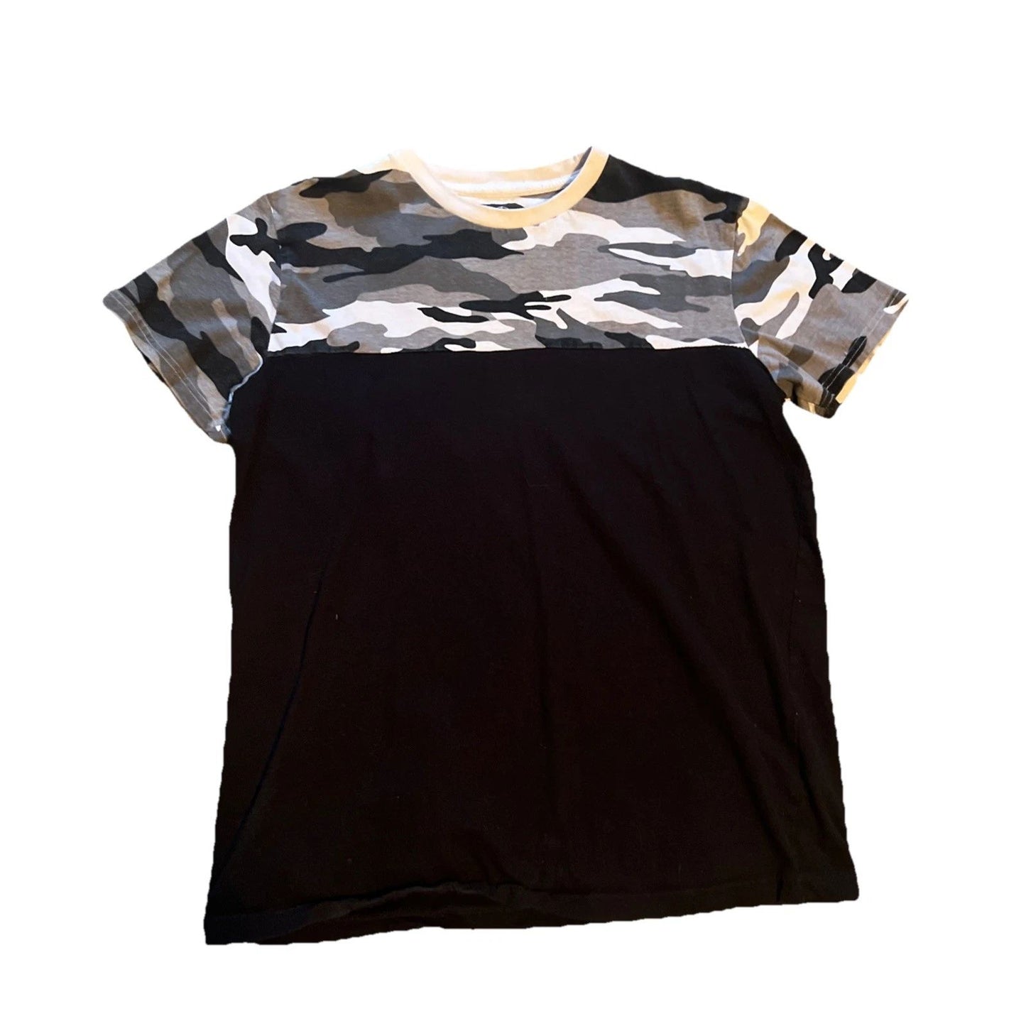 Modern culture black White And Gray T-shirt men’s M