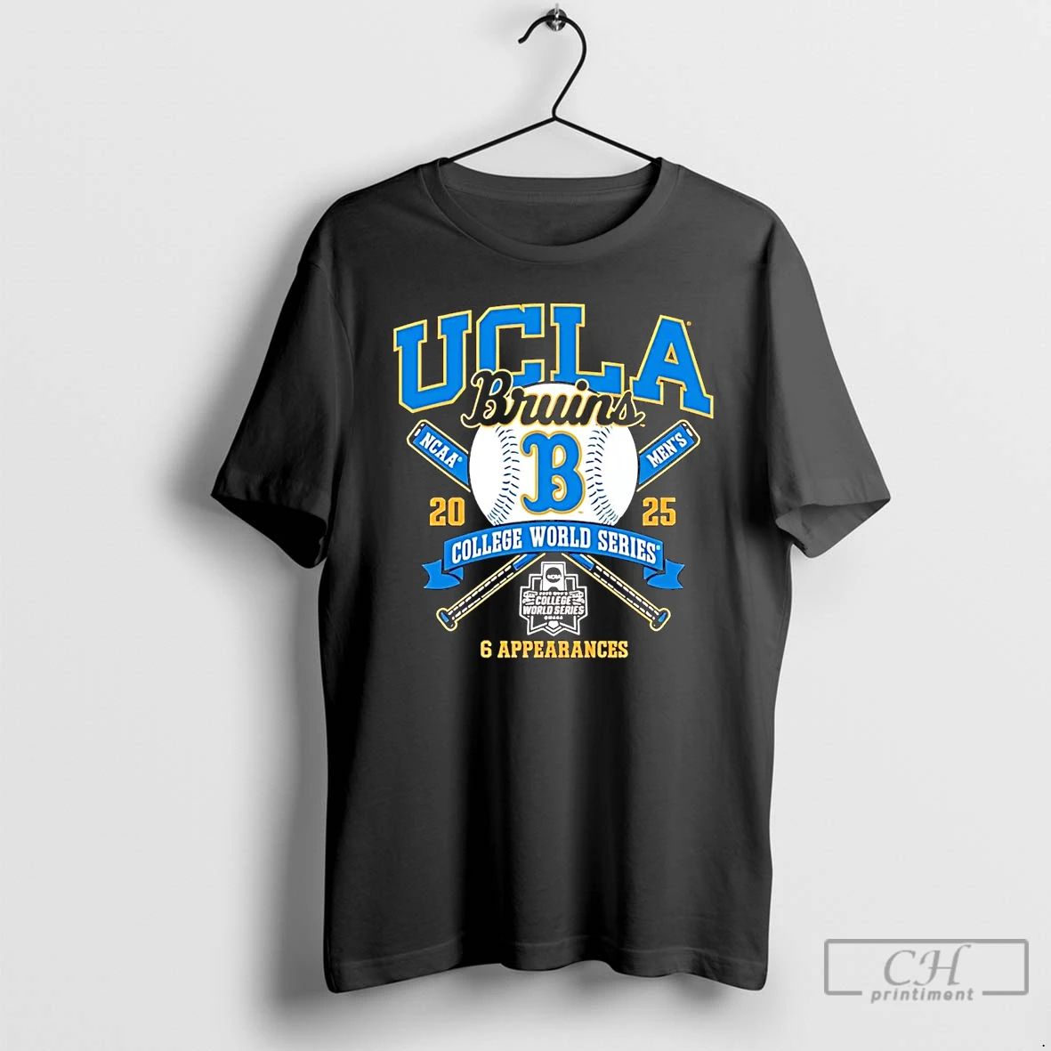 Premium Ucla Bruins 6 Appearances College World Series Bound 2025 T Shirts