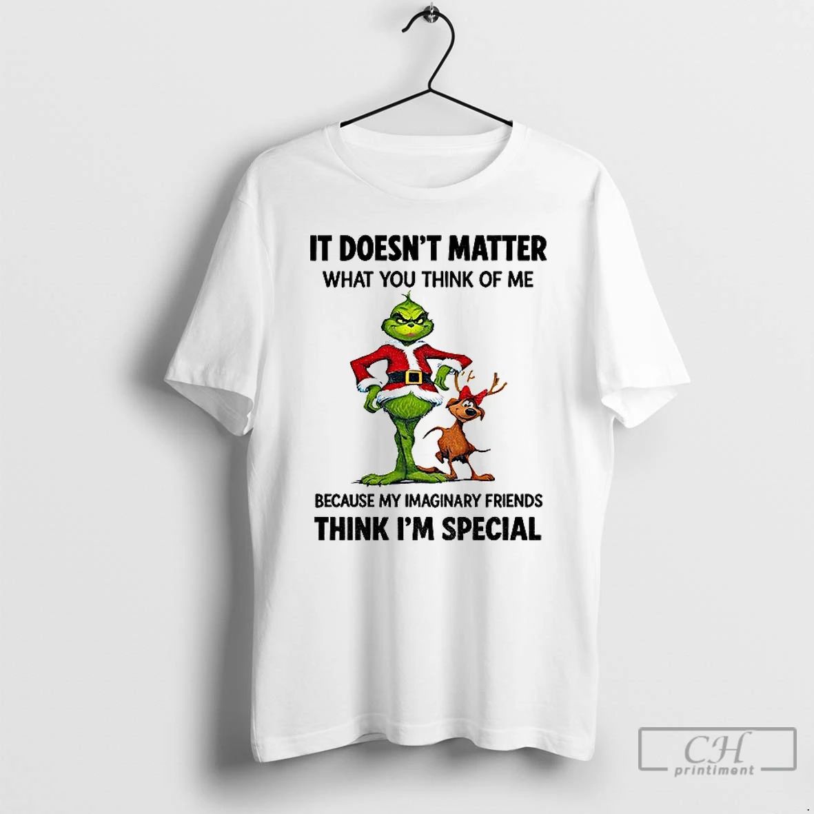 Classic Grinch And Max It Doesnt Matter What You Think Of Me Because My Imaginary