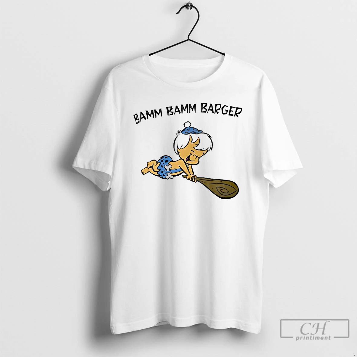 Classic The Flintstones Bamm Bamm Rubble Bamm Bamm Barger T Shirts