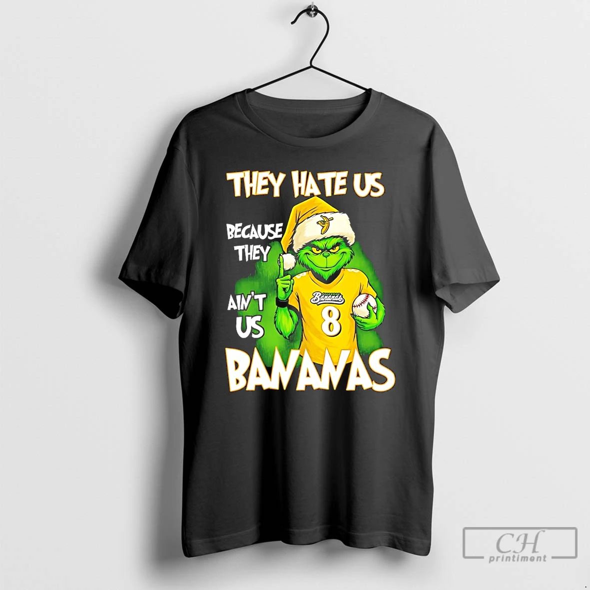 Classic Savannah Bananas They Hate Us Because They Aint Us T Shirts