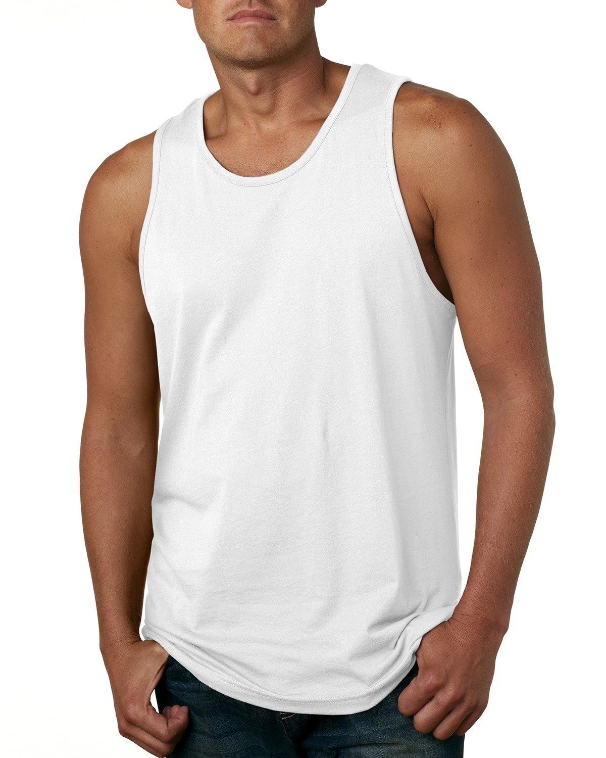 2 Pack Of Next Level Apparel Men's Cotton Tank - 3633