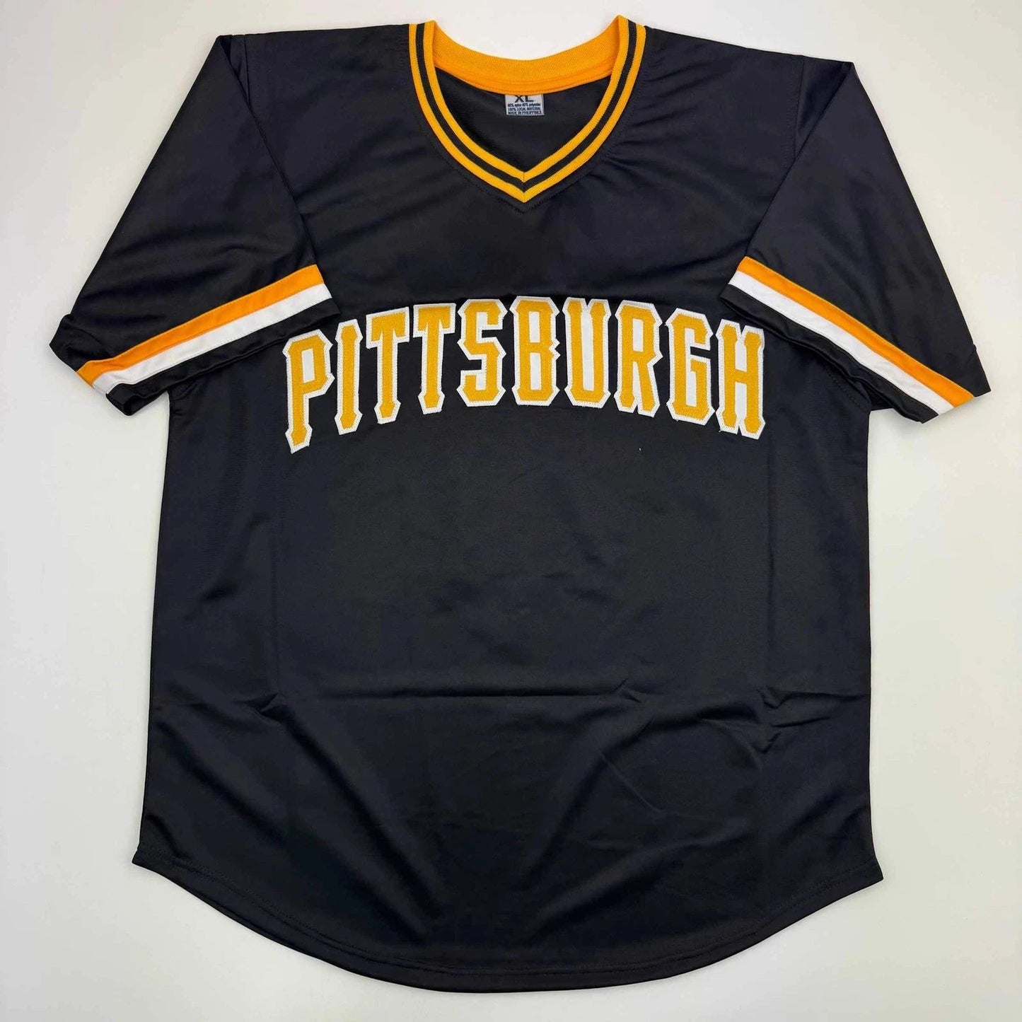 Bill Madlock Pittsburgh Black Football Jersey