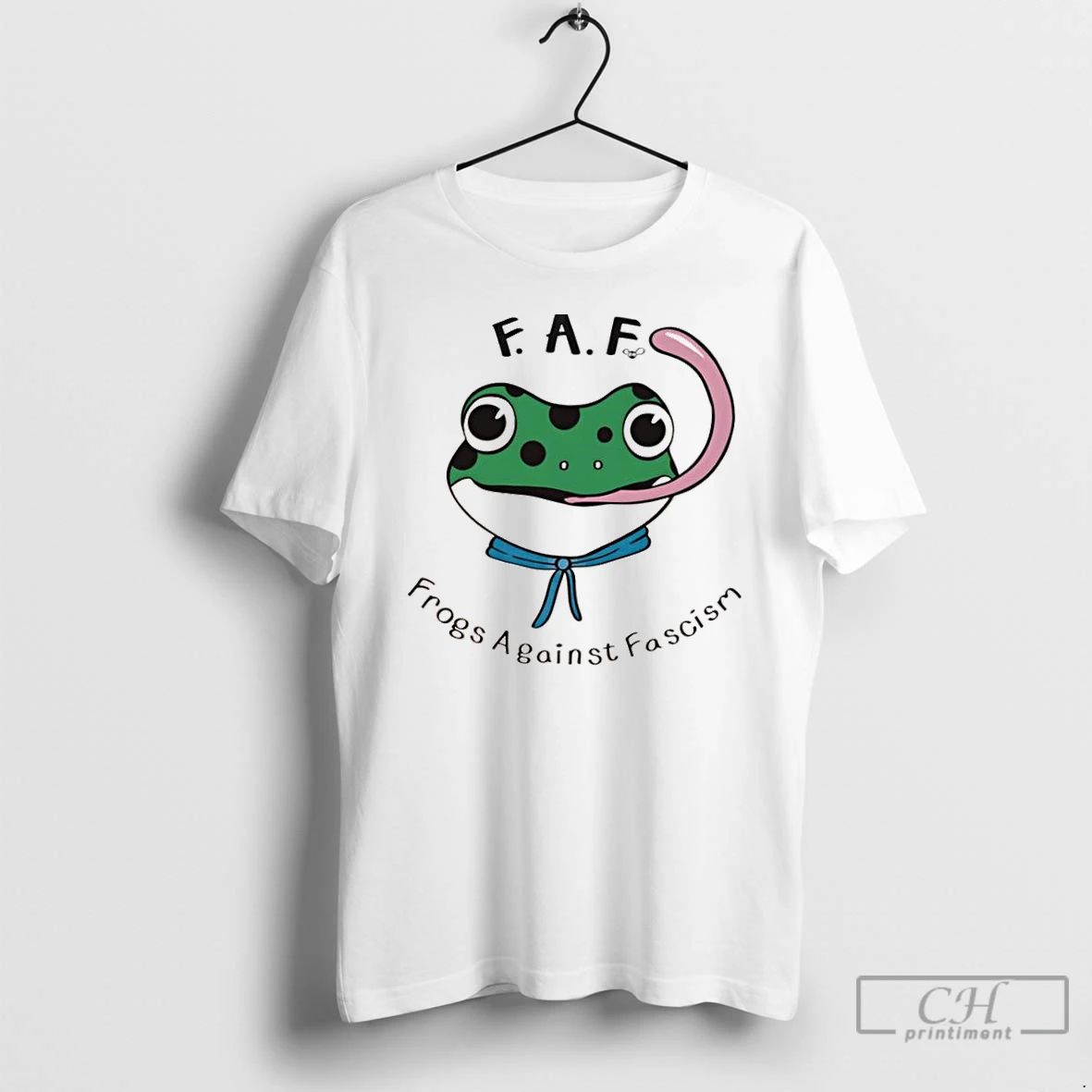 Classic F A F Frogs Against Fascism T Shirts