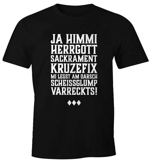 Men's T-Shirt Himmi Lord God Sacrament Fun Shirt Moonworks®