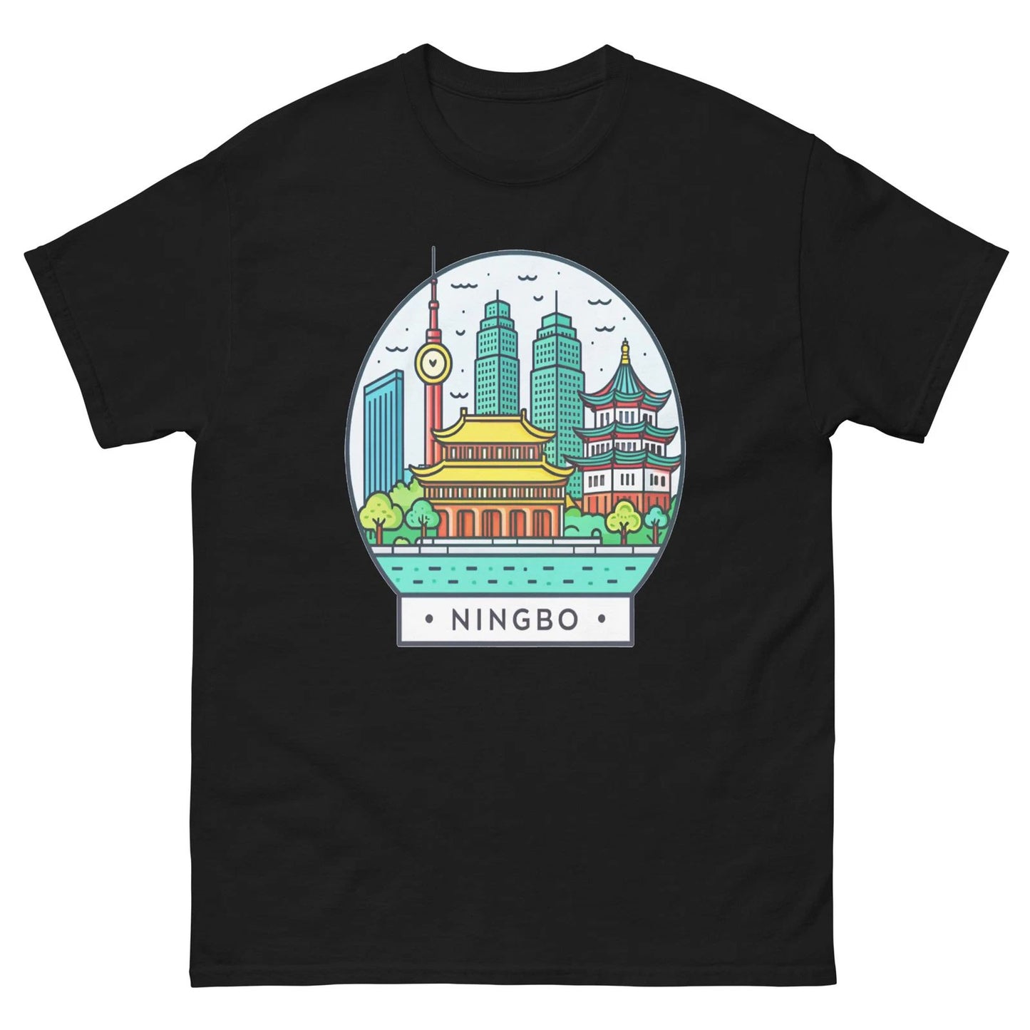 Ningbo World Travel Urban Area City T-Shirt