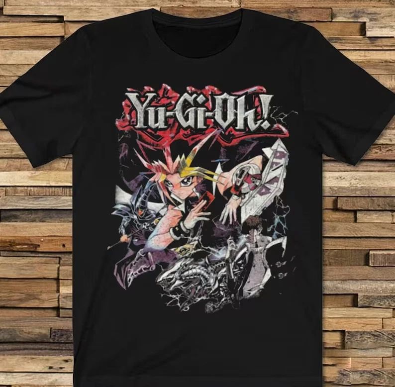 Yu-Gi-Oh! Anime Black Yu-Gi-Oh T-Shirt