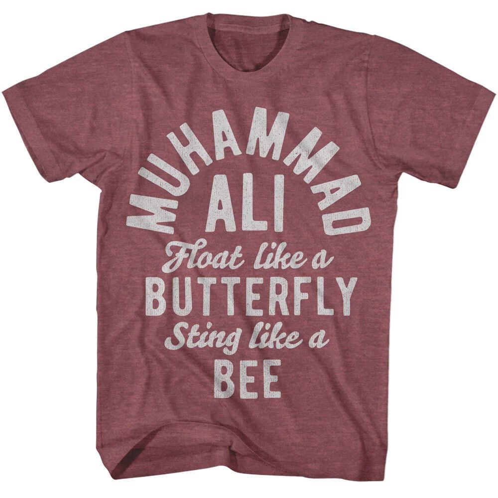 Muhammad Ali Float Like A Butterfly Sting Like A Bee Quote Men's T Shirt