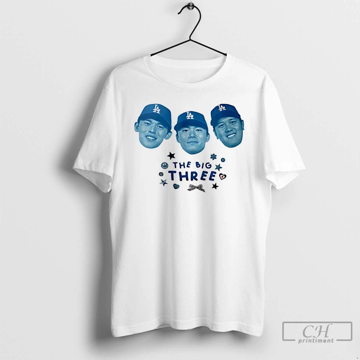 Classic The Big Three Ohtani Yamamoto And Sasaki T Shirts