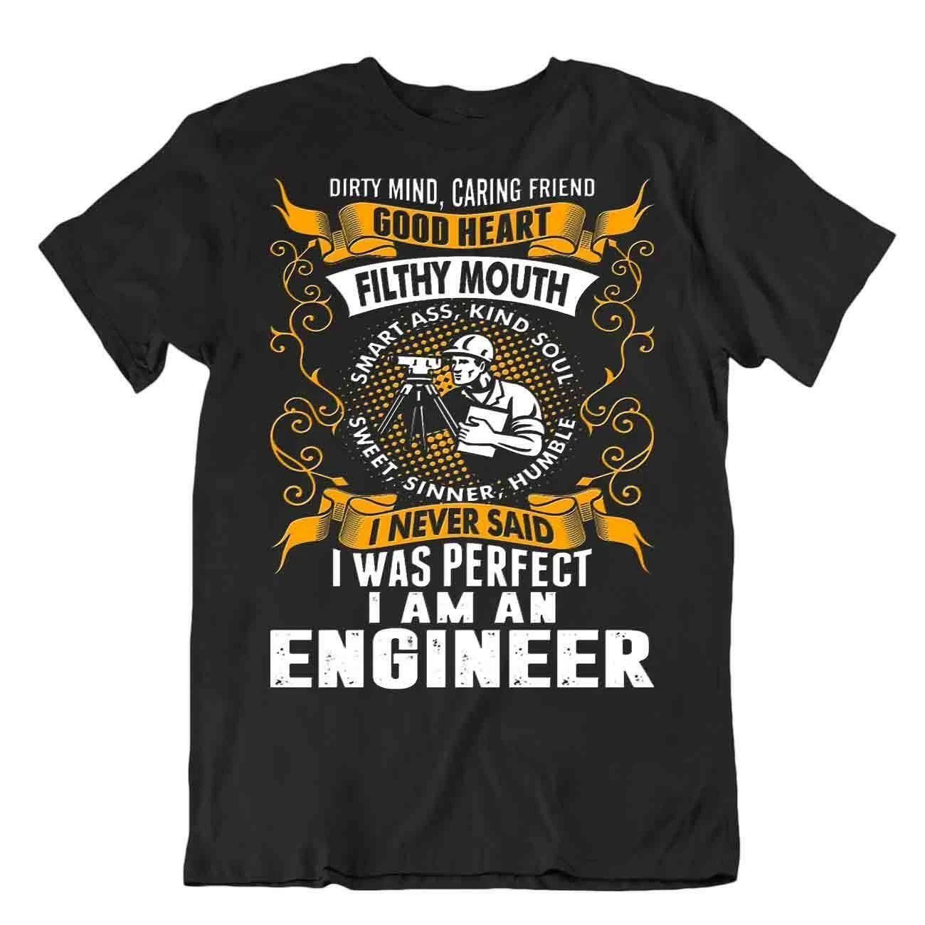 Perfect Engineer T-Shirt Stylish Design Shirt Originator Tee