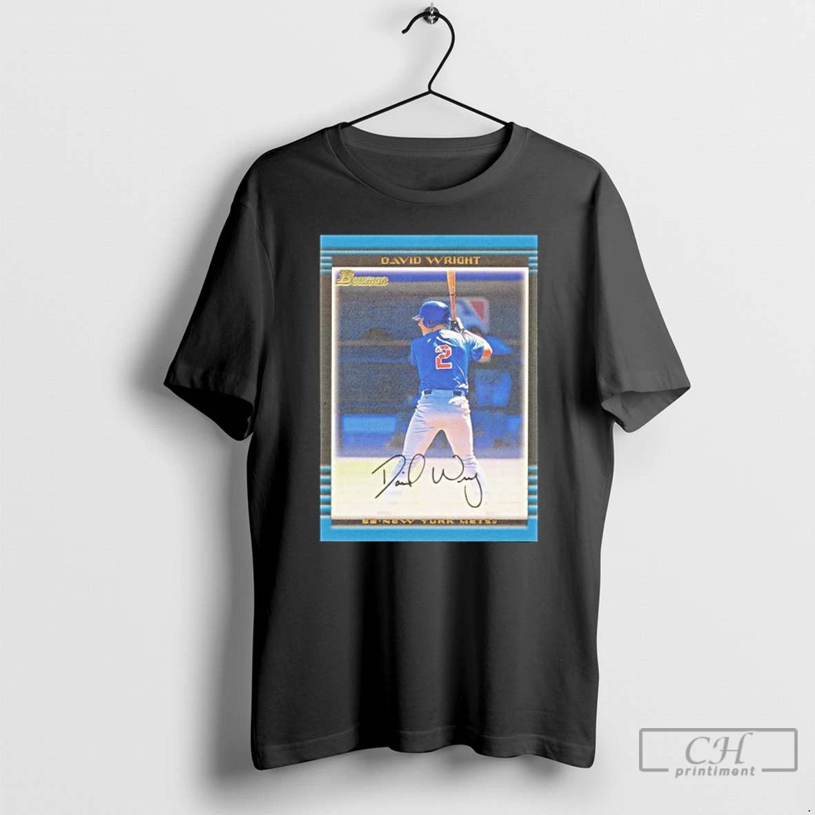 Classic David Wright New York Mets Mlb Card Player T Shirts