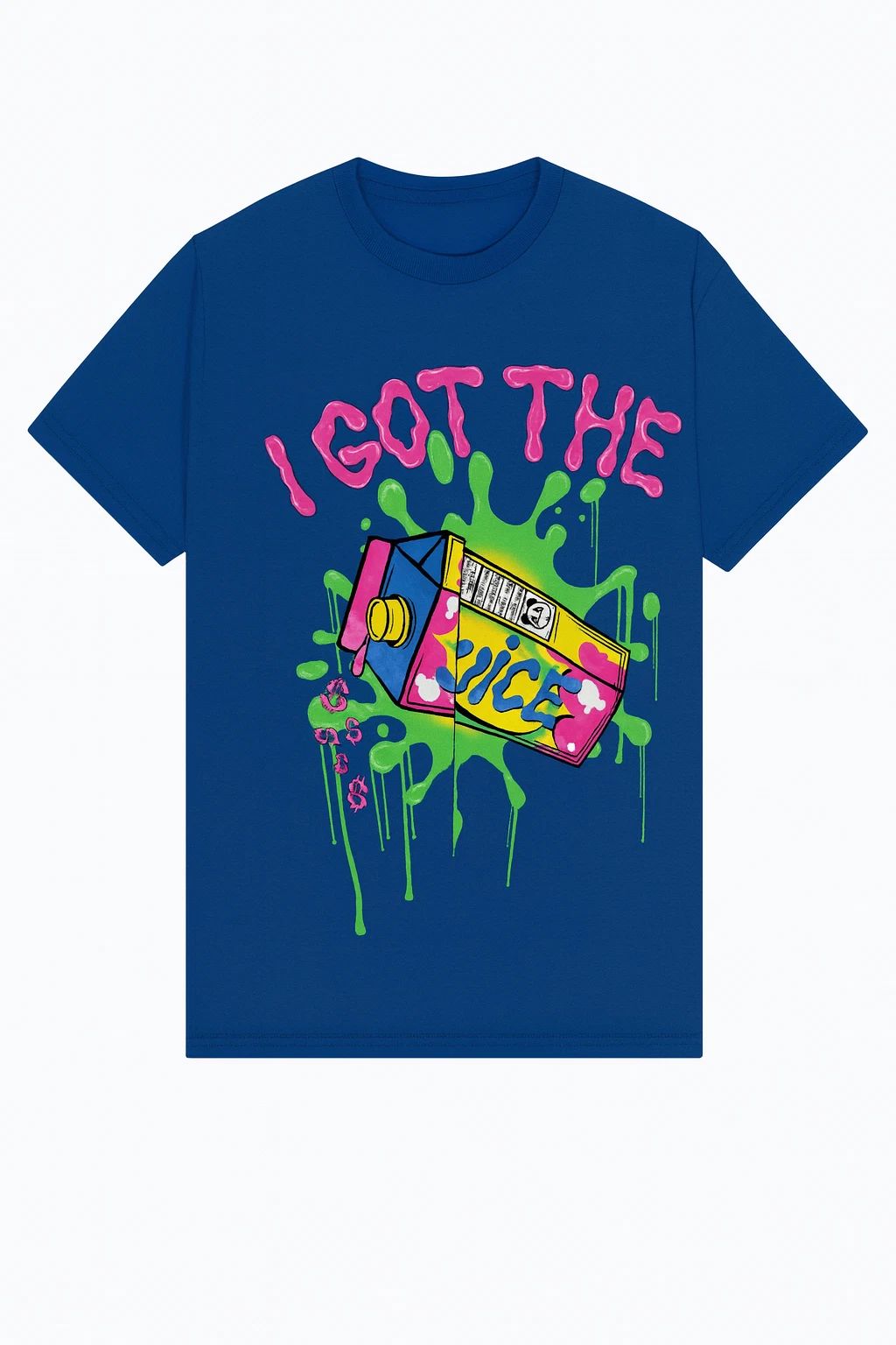 Iced Out of LA I Got the Juice Tee Shirt Graphic Big & Tall Streetwear Hip Hop