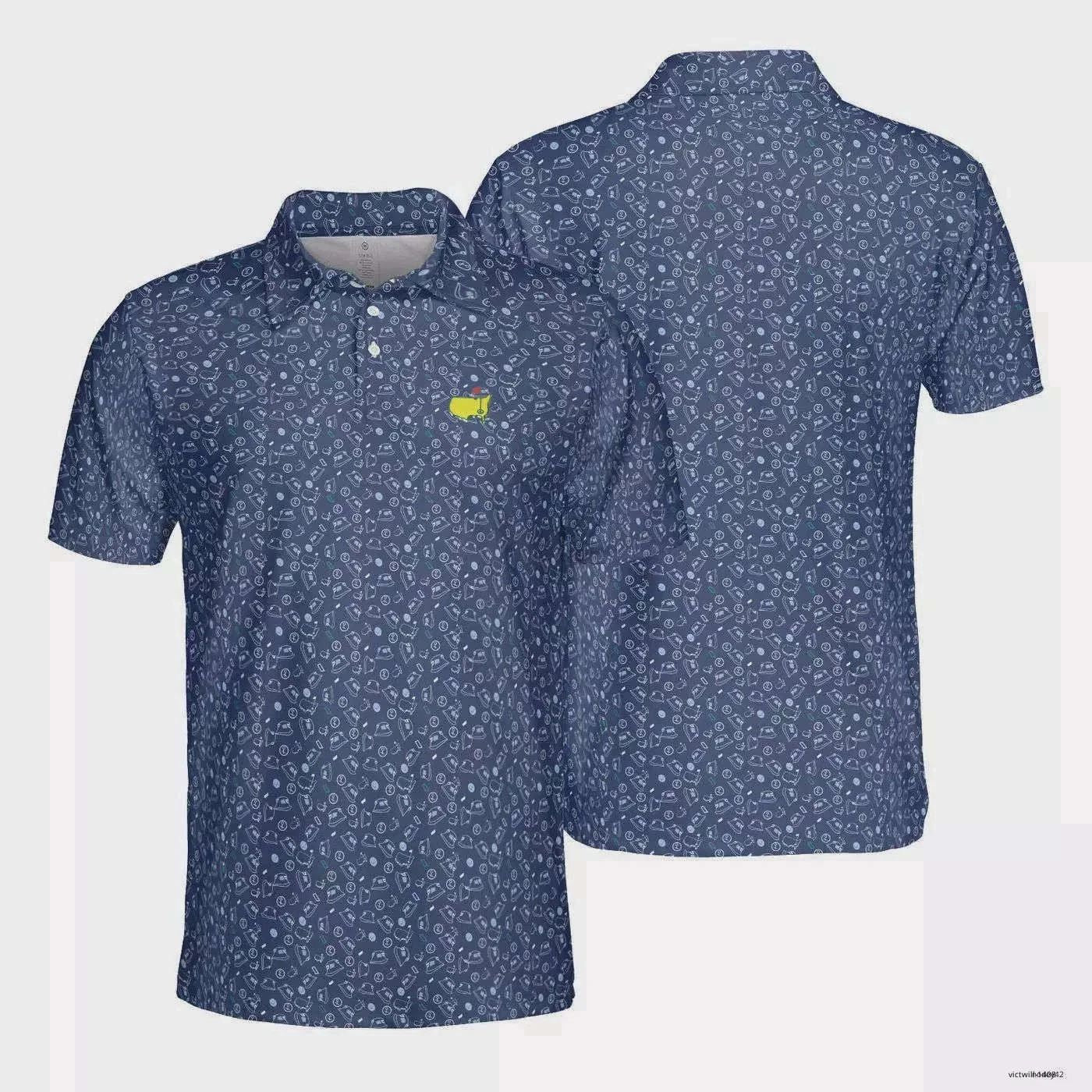 2026 Masters Tournament Augusta National 90th Anniversary Reprint Polo Shirt